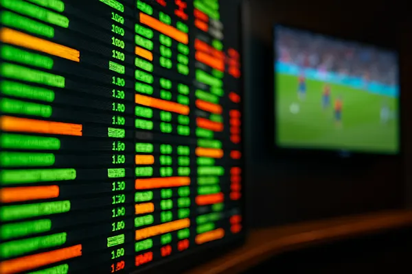Sports odds screen